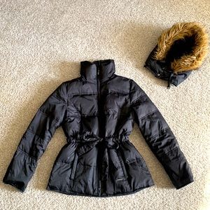 Kenneth Cole Reaction Down Bomber Jacket